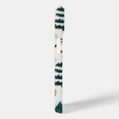 Penguin en kerstboom iPhone / iPad case (Achterkant / Rechts)