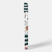 Penguin en kerstboom iPhone / iPad case (Achterkant / Links)