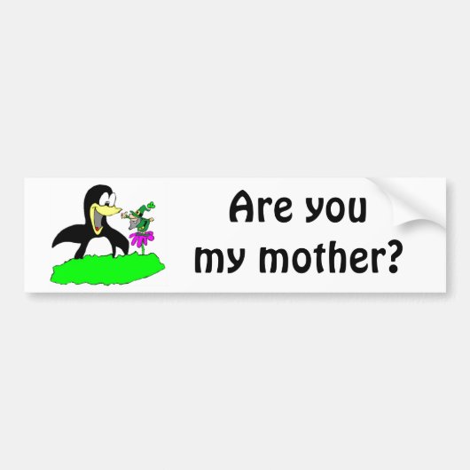 Penguin en Leprechaun Bumpersticker (Voorkant)