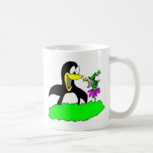 Penguin en Leprechaun Koffiemok