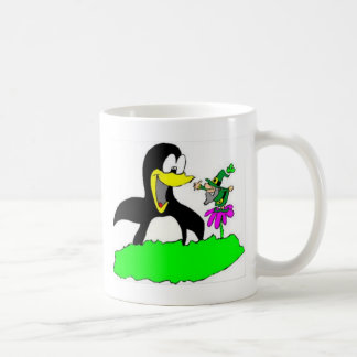 Penguin en Leprechaun Koffiemok