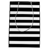 Penguin en Stripes Medium Cadeauzakje (Achterkant)