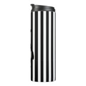 Penguin en Stripes Thermosbeker (Geroteerd rechts)