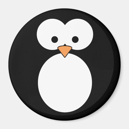Penguin Eyes Magneet (Voorkant)