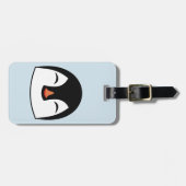 Penguin Face Bagagelabel (Voorkant horizontaal)