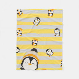 penguin falls fleece deken