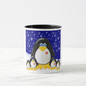 Penguin Family Gift Mok (Midden)