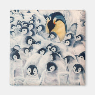 'Penguin Family' magneet