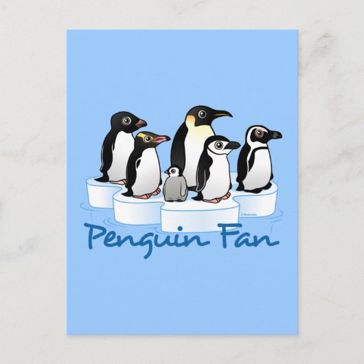 Penguin Fan Briefkaart (Voorkant)