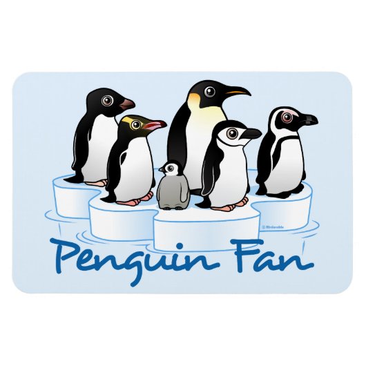 Penguin Fan Magneet (Horizontaal)