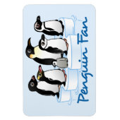 Penguin Fan Magneet (Verticaal)