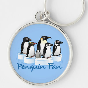 Penguin Fan Sleutelhanger