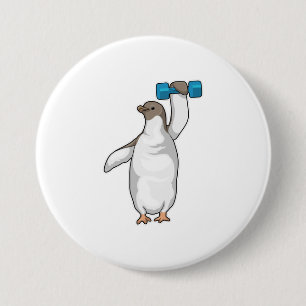 Penguin Fitness Dumbbell Ronde Button 7,6 Cm