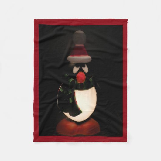 Penguin Fleece Blanket Deken (Voorkant)