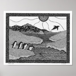 Penguin Flight Poster