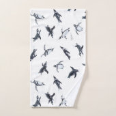 Penguin Flight Squad | Ocean Art Design (Serviette à main)