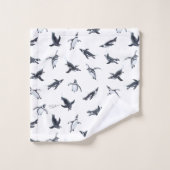 Penguin Flight Squad | Ocean Art Design (Gant de toilette)