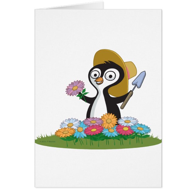 Penguin Flower Gardener (Voorkant)