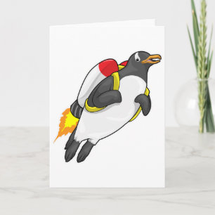 Penguin Flying Jetpack Kaart