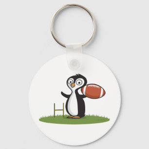 Penguin Football Sleutelhanger