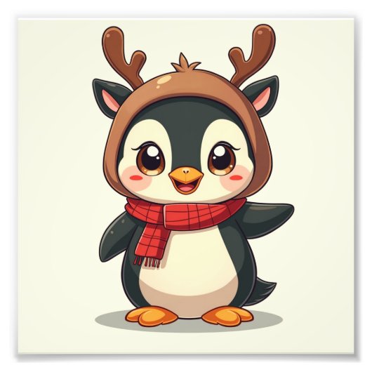 Penguin Foto Afdruk (Voorkant)