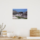 Penguin Friends Poster (Keuken)