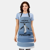Penguin Fun Baking Chef Schort (Gedragen)
