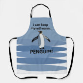 Penguin Fun Baking Chef Schort (Voorkant)