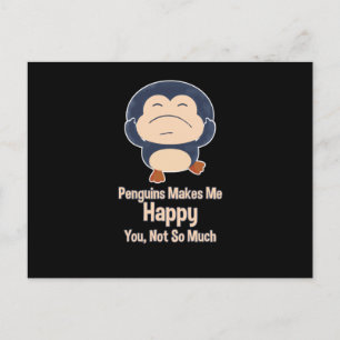 Penguin Funny Briefkaart