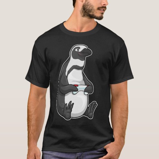 Penguin Gamer Controller T-shirt (Voorkant)