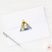Penguin Gifts & Accessoires Driehoek Sticker (Envelop)