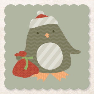 PENGUIN GIFTS KARTONNEN ONDERZETTERS