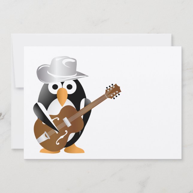 Penguin gitarist (Voorkant)