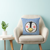 Penguin Glitter Kussen (Stoel)