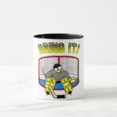 Penguin Goalie Mug (Centre)