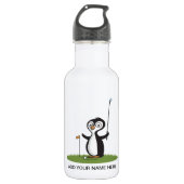 Penguin Golf Waterfles (Voorkant)