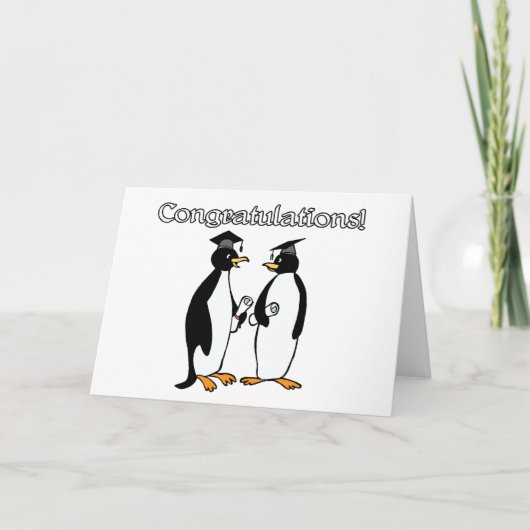 Penguin Graduates Kaart (Voorkant)