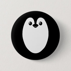 Penguin Halloween Kostuum Voor Mannen Vrouwen Kind Ronde Button 5,7 Cm