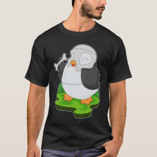 Penguin Halloween Masker T-shirt