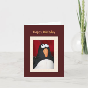 Penguin Happy Birthday kaart