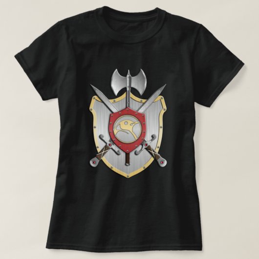 Penguin Heraldry Crest T-shirt (Design voorkant)