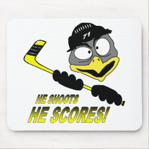 Penguin Hockey Mousepad Muismat