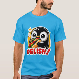 PENGUIN HOUDT VAN HOTDOG 5 T-SHIRT
