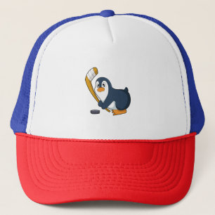 Penguin Ice hockey Ice hockey stick Trucker Pet