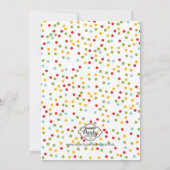 Penguin Ice Schaats Winterverjaardagsfeestje Kaart (Achterkant)