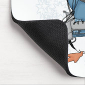 Penguin Ice Skating Muismat (Hoek)