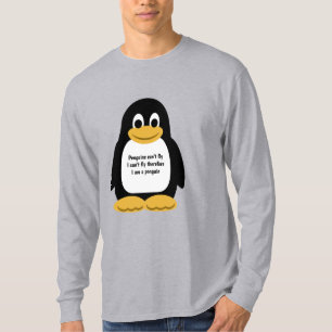Penguin illustratie t-shirt