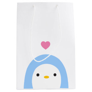 Penguin in Love Gift Bag Medium Cadeauzakje