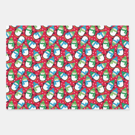 Penguin Inpakpapier Vel (Voorkant)