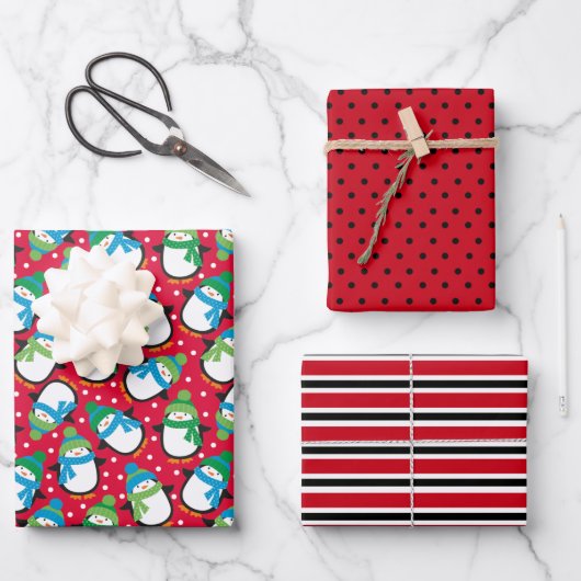 Penguin Inpakpapier Vel (Voorkant)